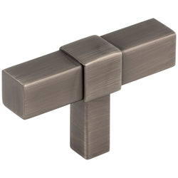 Zane  Knob2" - Brushed Pewter