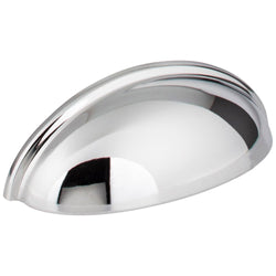 Florence 3" Pull (OA - 3-11/16" ) - Polished Chrome