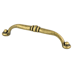 Andante 128mm Pull (OL-5 11/16") Dull Bronze - DecorHardware.com