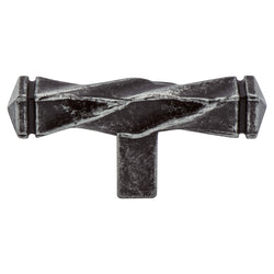 Rhapsody  Knob Weathered Iron - DecorHardware.com