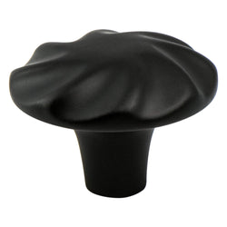 Rhapsody 1 5/16" Knob Black - DecorHardware.com