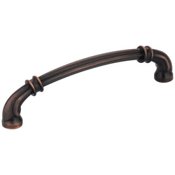 Lafayette 128 mm Pull (OA - 5-5/8" ) - Brushed Oil Rubbed Bron