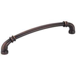 Lafayette 160 mm Pull (OA - 6-7/8" ) - Brushed Oil Rubbed Bron