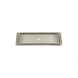 Campaign Rope Backplate 3 11/16 Inch - Brushed Nickel - BRN