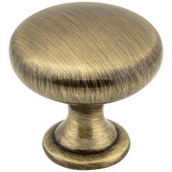 Madison 1-3/16" Knob - Brushed Antique Brass