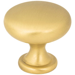 Madison 1-3/16" Knob - Brushed Gold