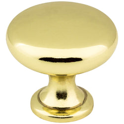 Madison 1-3/16" Knob - Polished Brass