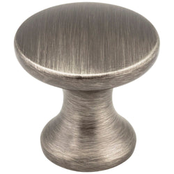 Slade 1" Knob - Brushed Pewter