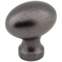 Bordeaux  Knob1-3/16" - Gun Metal