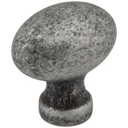 Bordeaux  Knob1-3/16" - Distressed Antique Silver