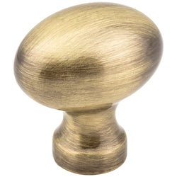 Bordeaux  Knob1-3/16" - Brushed Antique Brass