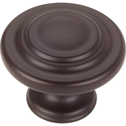 1-5/16" Diameter Cabinet Knob. . Finish: Dark Bronze - DecorHardware.com