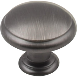 Gatsby 1-3/16" Knob - Brushed Pewter