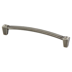 Connections 160mm Pull (OL-6 7/8") Vintage Nickel - DecorHardware.com