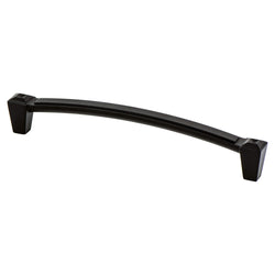 Connections 160mm Pull (OL-6 7/8") Matte Black - DecorHardware.com