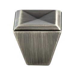 Connections  Knob Vintage Nickel - DecorHardware.com