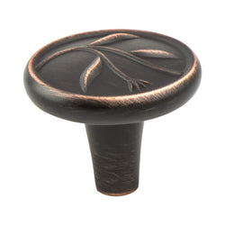 Art Nouveau 1 3/8" Knob Verona Bronze - DecorHardware.com