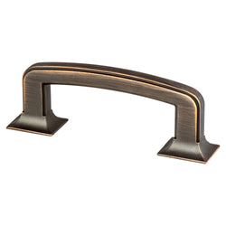 Hearthstone 3 inch CC Verona Bronze Pull - DecorHardware.com