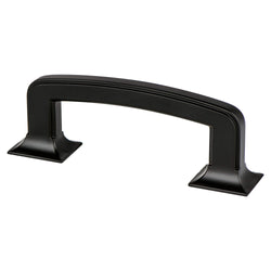 Hearthstone 3 inch CC Matte Black Pull - DecorHardware.com