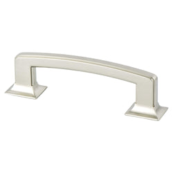Hearthstone 96mm CC Brushed Nickel Pull - DecorHardware.com