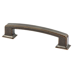 Hearthstone 6 inch CC Weathered Verona Bronze Pull - DecorHardware.com