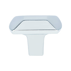 Laura  Knob Polished Chrome - DecorHardware.com