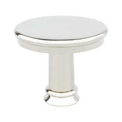 Dierdra  Knob Polished Nickel - DecorHardware.com