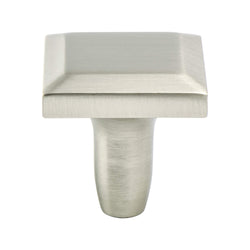Metro Knob 1-3/16" x 1-3/16" - Brushed Nickel (BPN) - DecorHardware.com