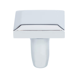 Metro Knob 1-3/16" x 1-3/16" - Polished Chrome (PC) - DecorHardware.com