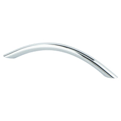 Contemporary Adv Three 128mm Pull (OL-6") Polished Chrome - DecorHardware.com