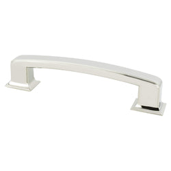 Designers Group Ten 6" Pull (OL-7 3/8") Polished Nickel - DecorHardware.com