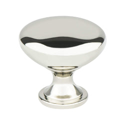 Designers Group Ten 1 1/8" Knob Polished Nickel - DecorHardware.com