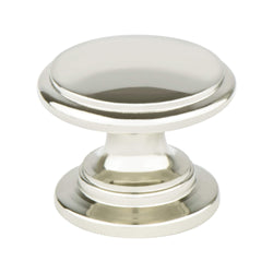 Designers Group Ten 1 3/16" Knob Polished Nickel - DecorHardware.com