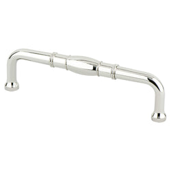 Designers Group Ten 6" Pull (OL-6 5/8") Polished Nickel - DecorHardware.com