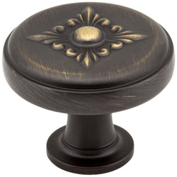 Lafayette 1-3/8" Knob - Antique Brushed Satin Brass