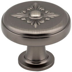 Lafayette 1-3/8" Knob - Brushed Pewter