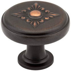 Lafayette 1-3/8" Knob - Brushed Oil Rubbed Bronze