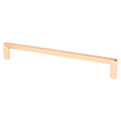 Metro 224mm Pull (OL-9 1/4") Polished Copper - DecorHardware.com