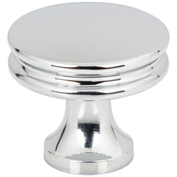 Marie 1-1/4" Knob - Polished Chrome