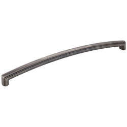 Delgado 12" Pull (OA - 12-1/2" ) - Brushed Pewter
