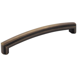 Delgado 160 mm Pull (OA - 6-13/16" ) - Antique Brushed Satin B