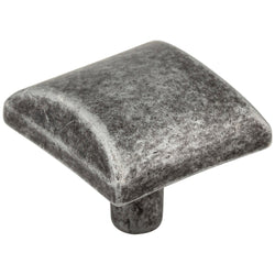 Glendale  Knob1-1/8" - Distressed Antique Silver
