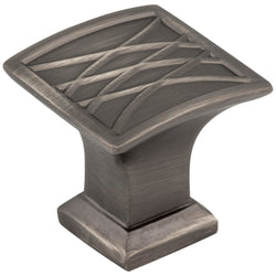 Aberdeen  Knob1-1/4" - Brushed Pewter