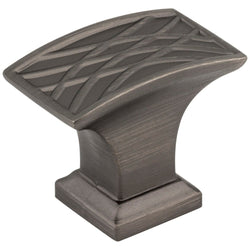 Aberdeen  Knob1-1/2" - Brushed Pewter