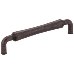 Bremen 2 128 mm Pull (OA - 5-7/16" ) - Distressed Oil Rubbed B