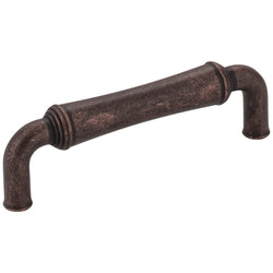 Bremen 2 96 mm Pull (OA - 4-3/16" ) - Distressed Oil Rubbed Br