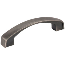 Merrick 96 mm Pull (OA - 4-3/16" ) - Brushed Pewter