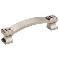 Delmar 96 mm Pull (OA - 4-1/2" ) - Satin Nickel