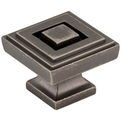 Delmar  Knob1-1/4" - Distressed Pewter