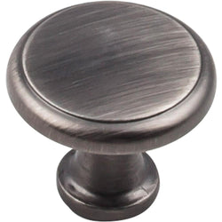 Kenner 1-3/16" Knob - Brushed Pewter